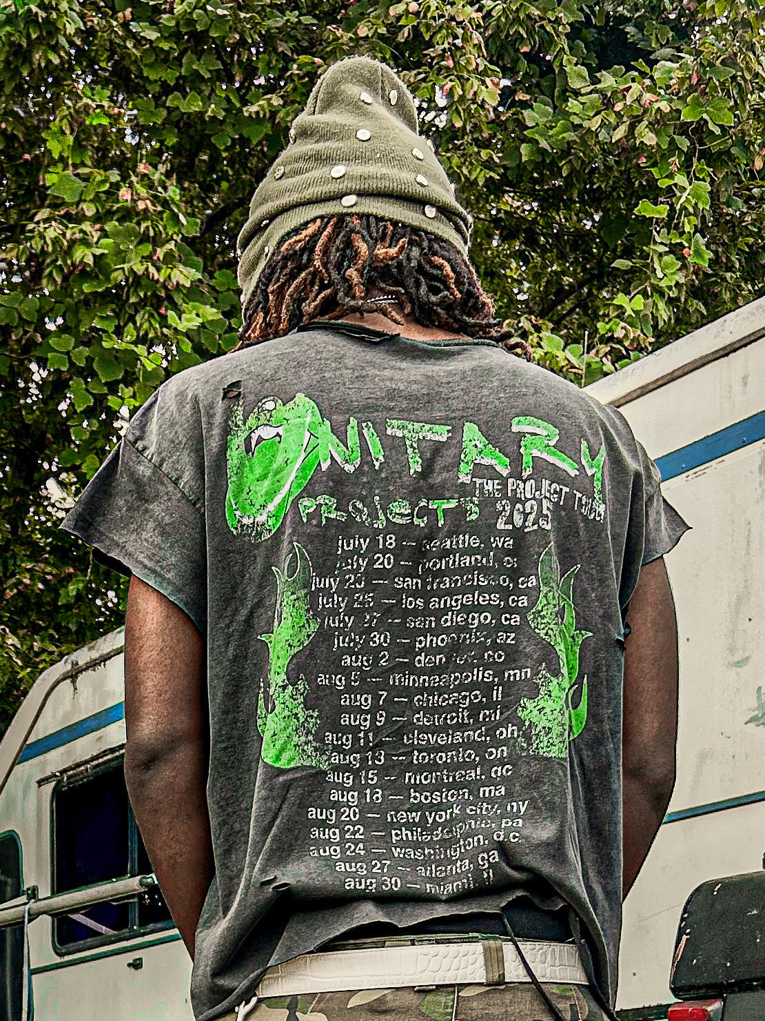 UNT WORLD TOUR Sleeveless TEE