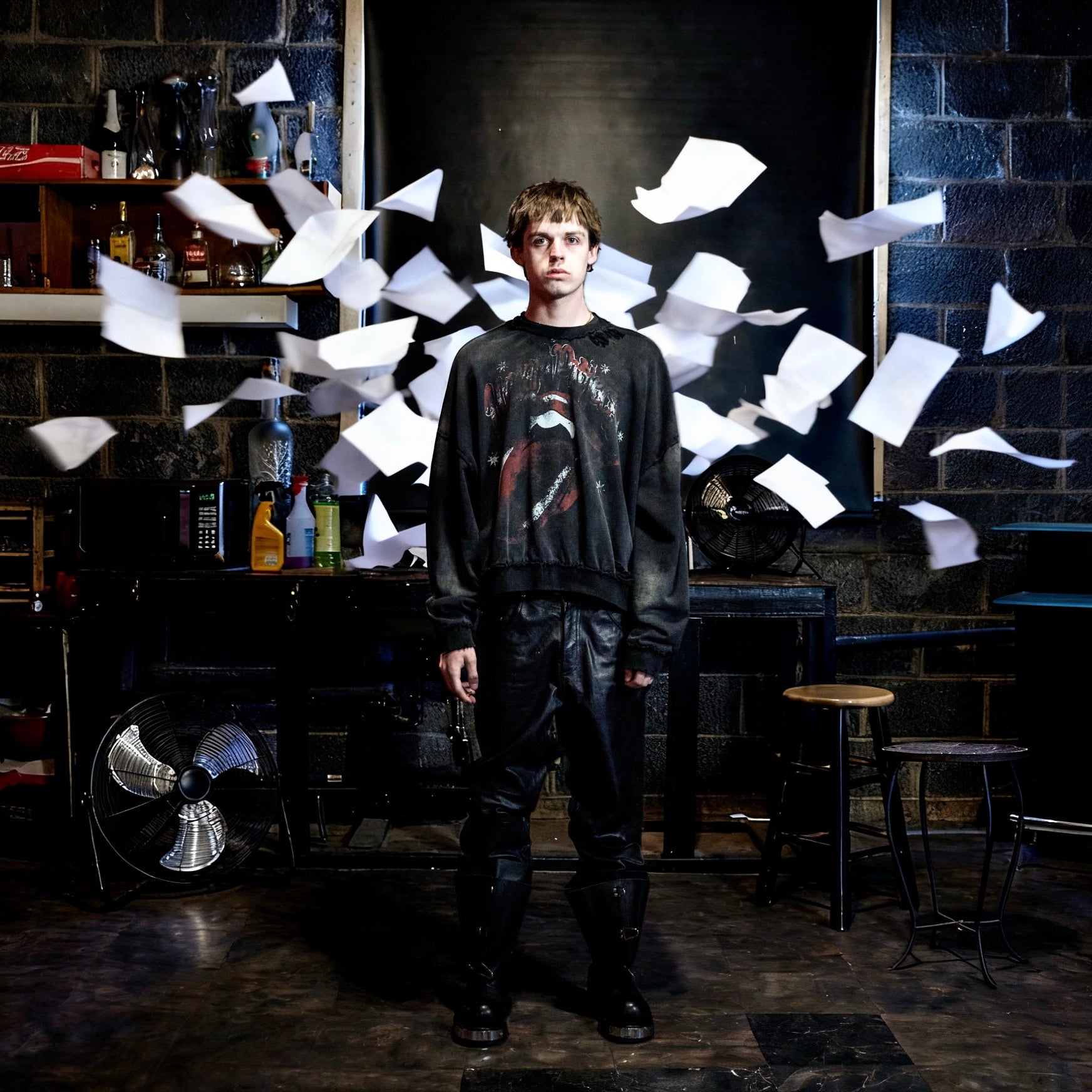 “RAVER” CREWNECK