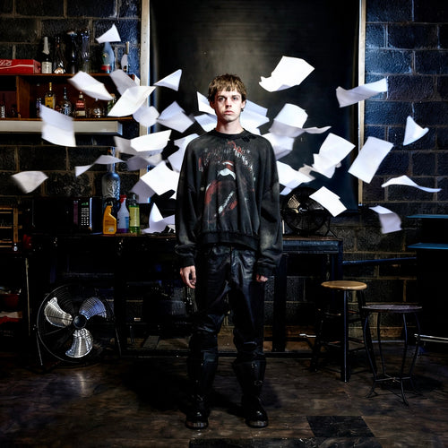 “RAVER” CREWNECK