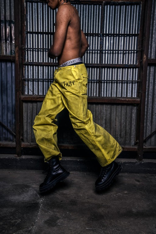 "ØXIDE" WASHED DENIM